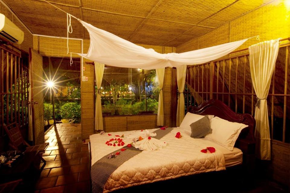 Mekong Ecolodge Bungalow Cái Bè Extérieur photo