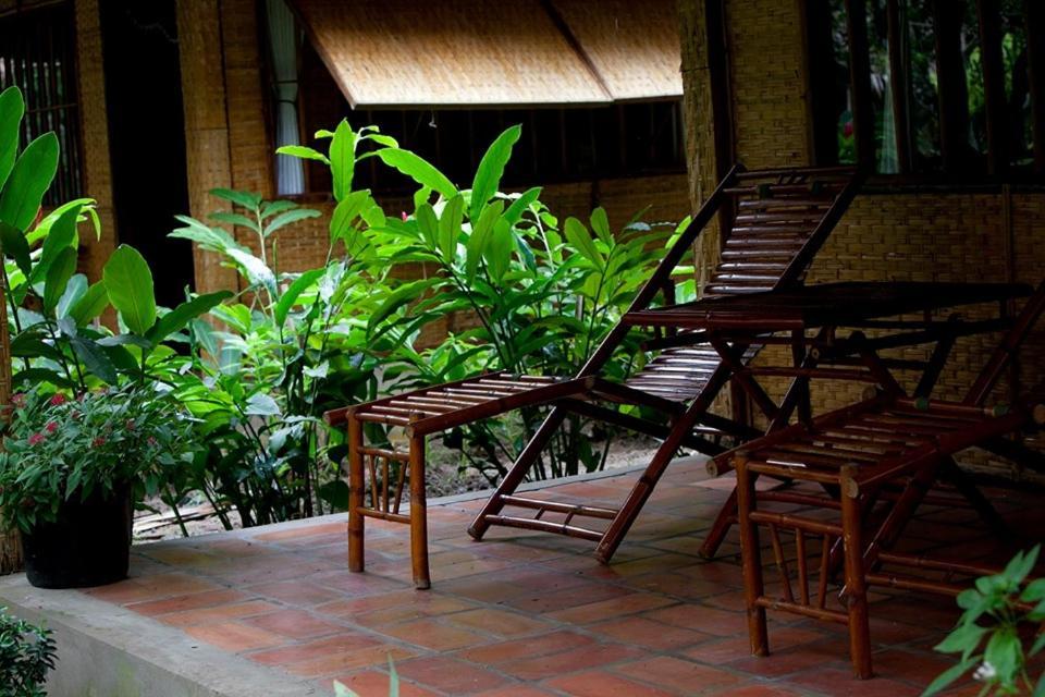 Mekong Ecolodge Bungalow Cái Bè Extérieur photo