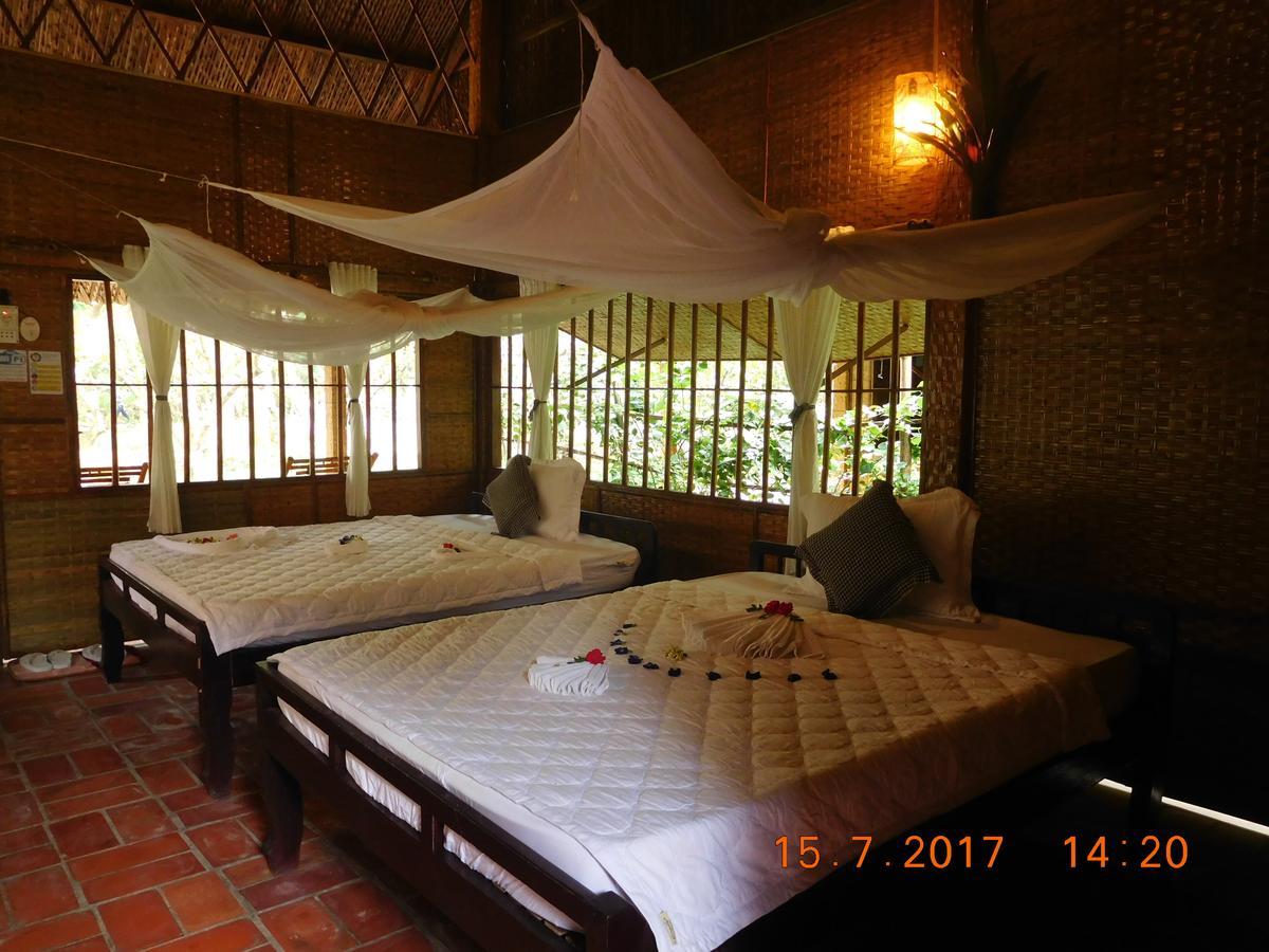 Mekong Ecolodge Bungalow Cái Bè Extérieur photo