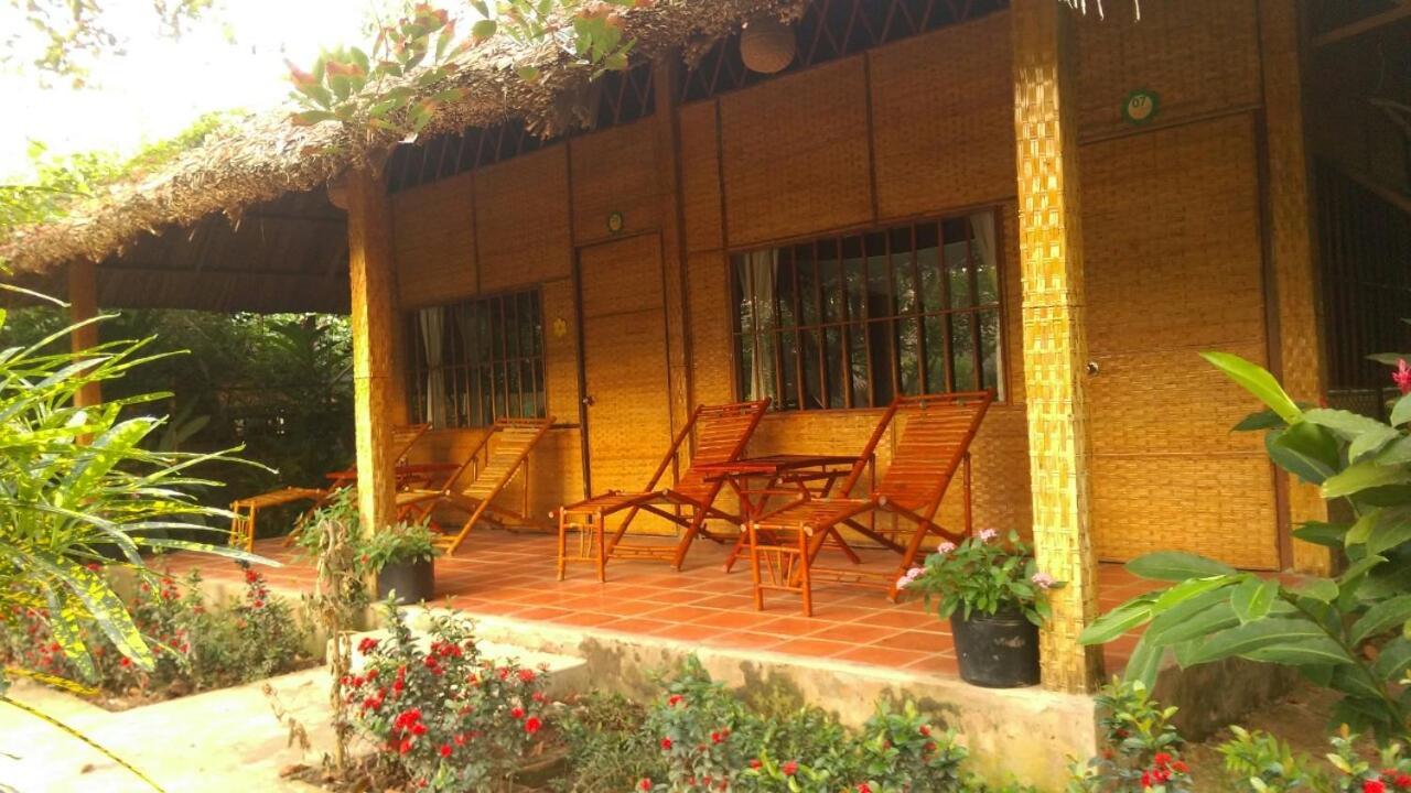Mekong Ecolodge Bungalow Cái Bè Extérieur photo
